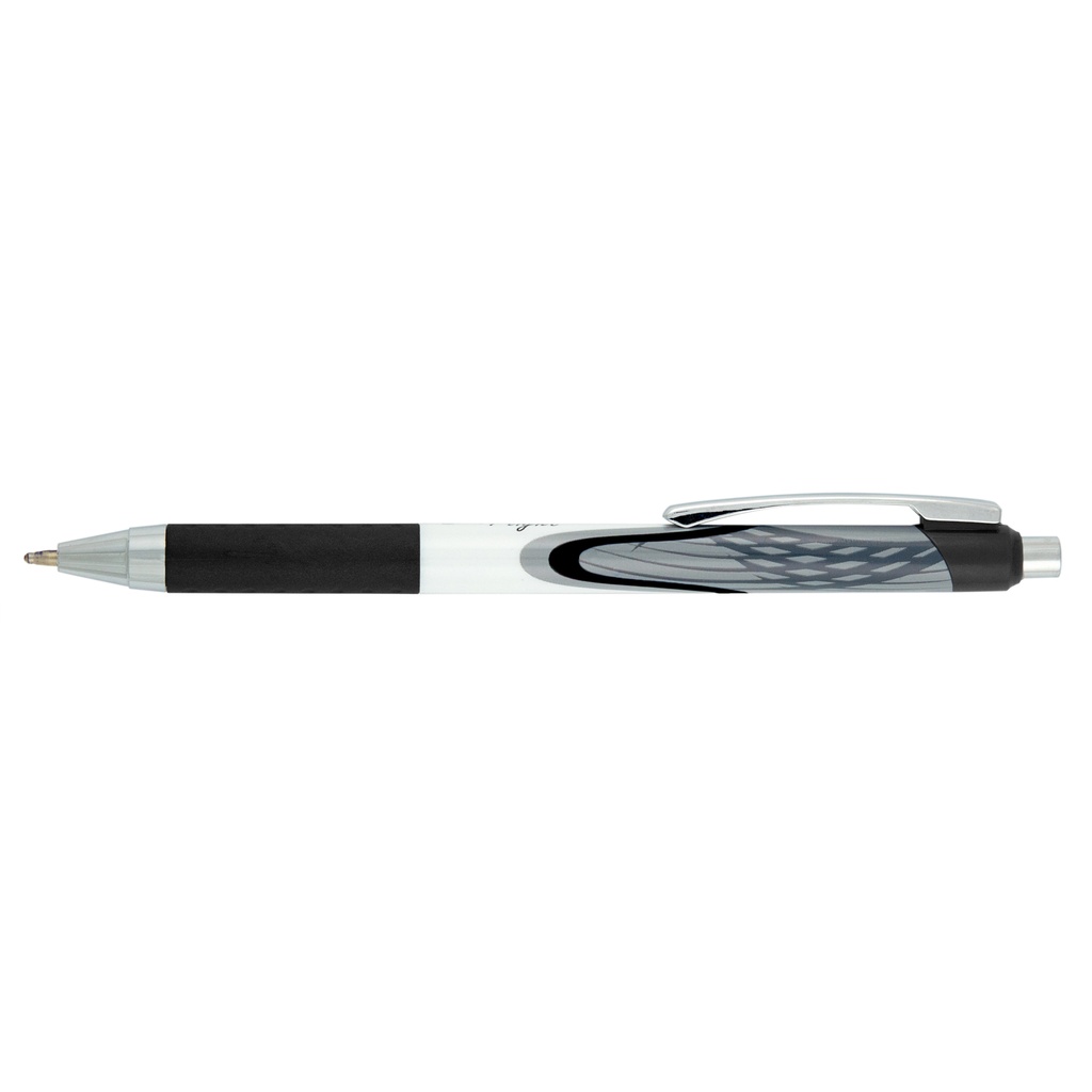 Z-Grip® Flight Black Retractable Ballpoint Pens Dozen