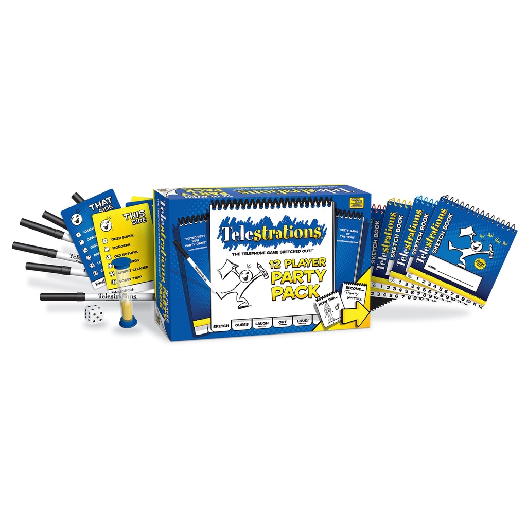 Telestrations® 12 Player: The Party Pack