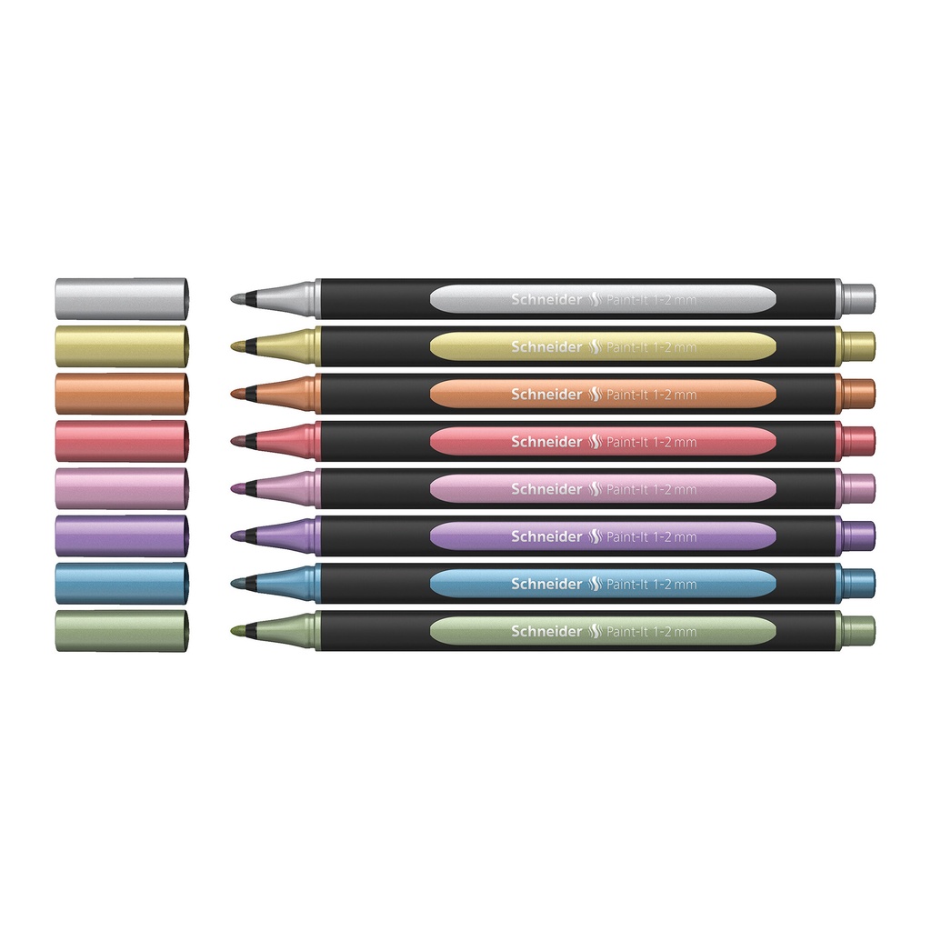 Paint-It  8 Assorted Colors Metallic Liners