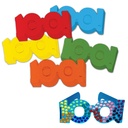 100 Days of School Paper Glasses 75ct