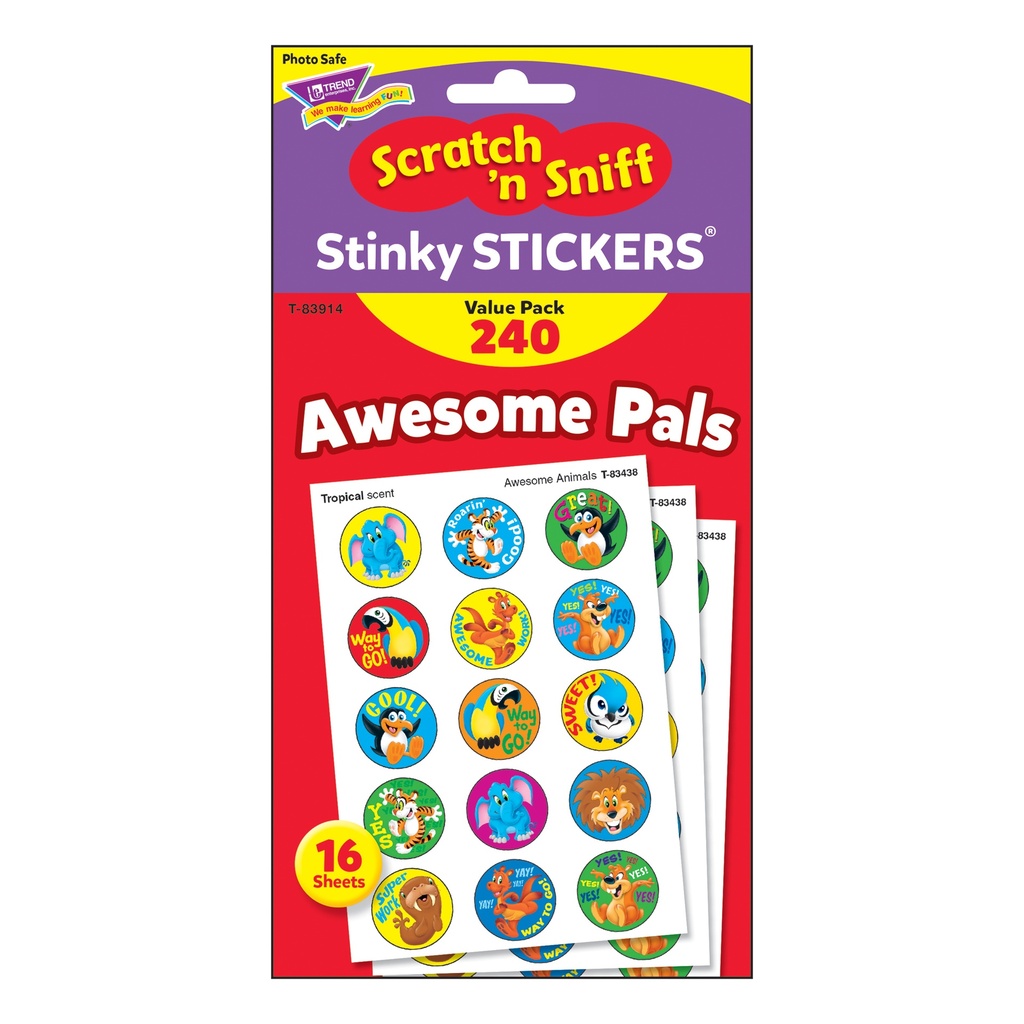 Awesome Pals Stinky Stickers® Value Pack