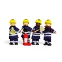 Firefighters Figurines Set of 4
