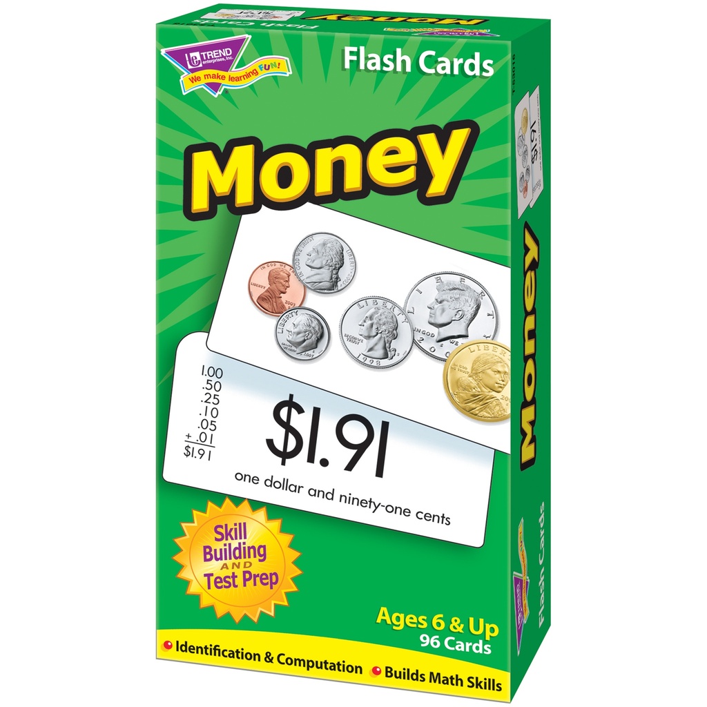 Money Skill Drill Flash Cards