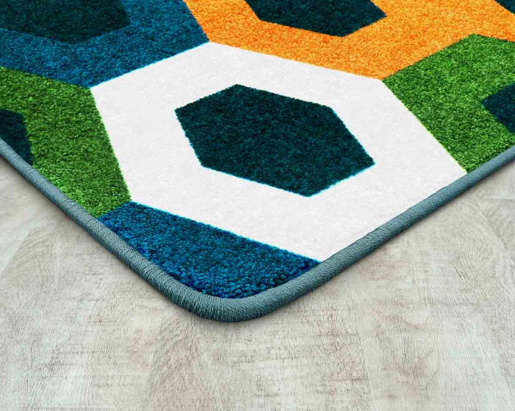 Hexed Area Rug