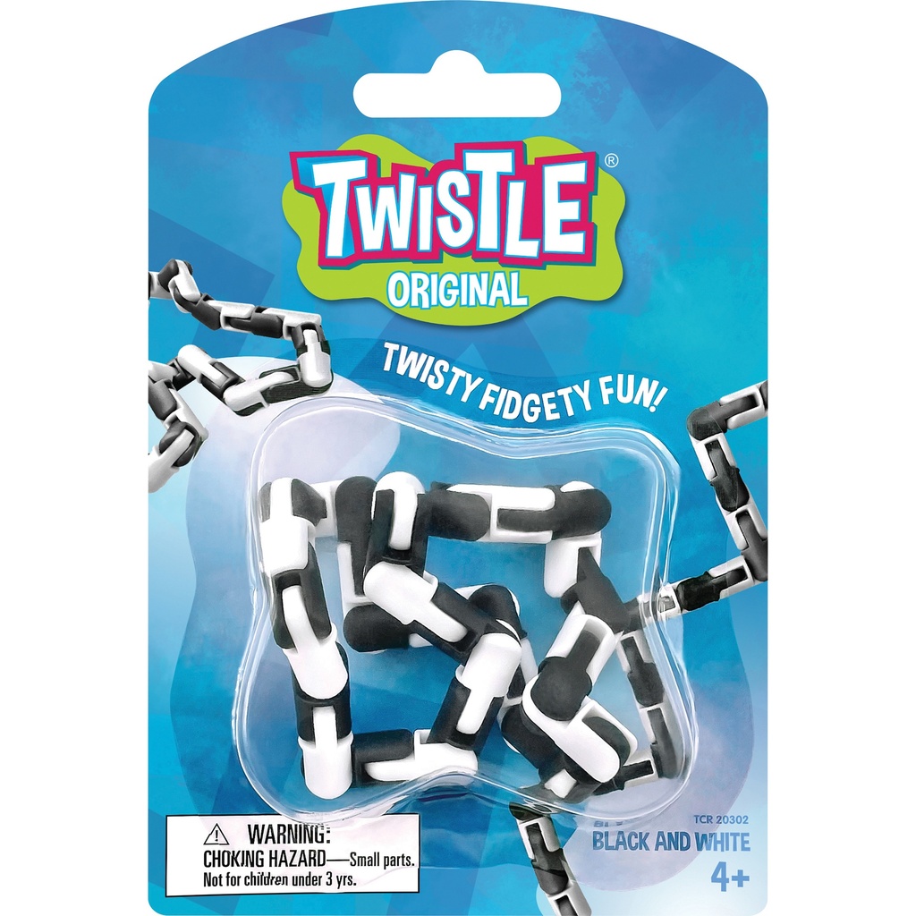 Twistle Original Pack of 3, Black & White