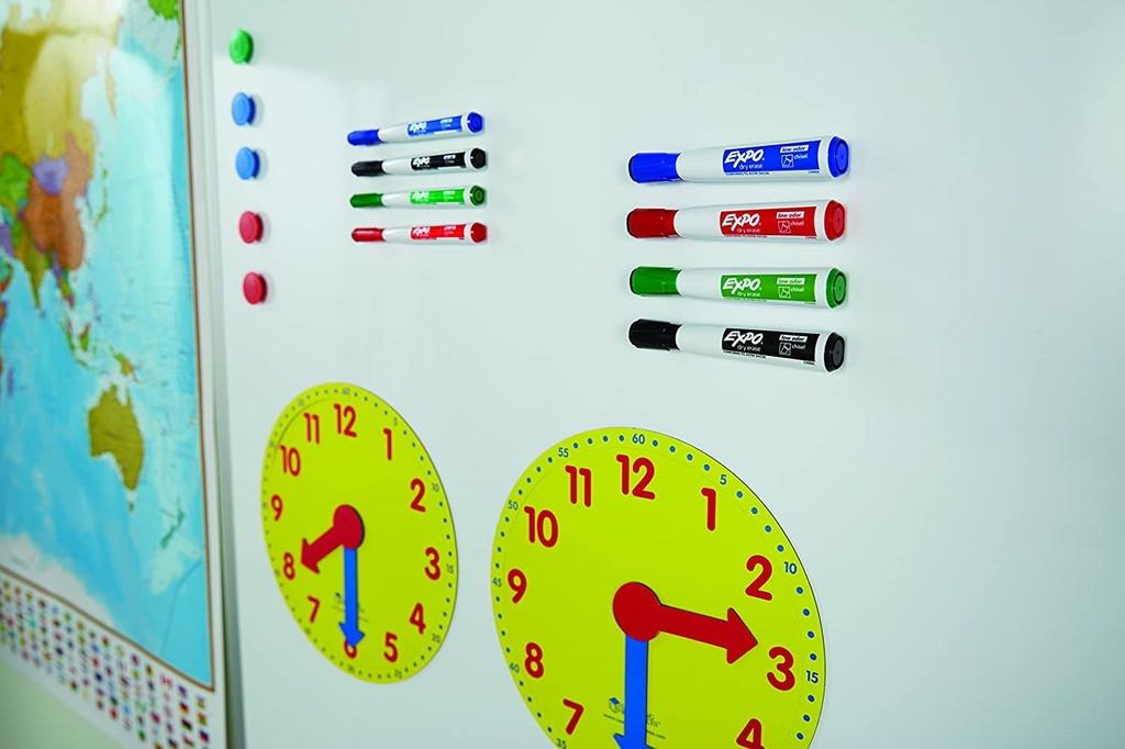 8 Color Fine Expo Magnetic Dry Erase Markers