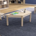 Wooden Trapezoid Classroom Activity Table