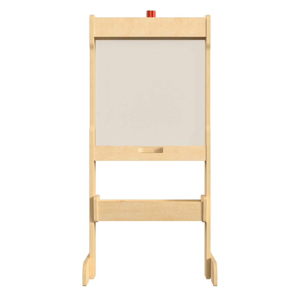 Free Standing Wooden Double Sided Accessory Panel Easel