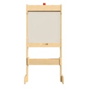 Free Standing Wooden Double Sided Accessory Panel Easel