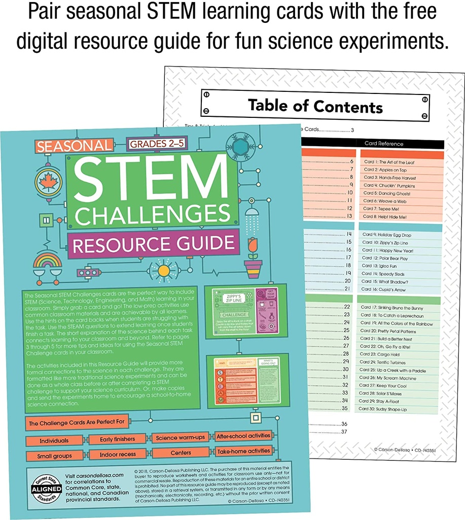 Seasonal STEM Challenge Box