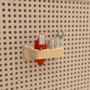 Tools & Holder for Screws and Peg System Activity Board Accessory Panel