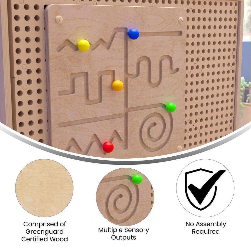 Maze Motor Skills Activity Board Accessory Panel