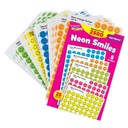 Neon Smiles SuperSpots Stickers