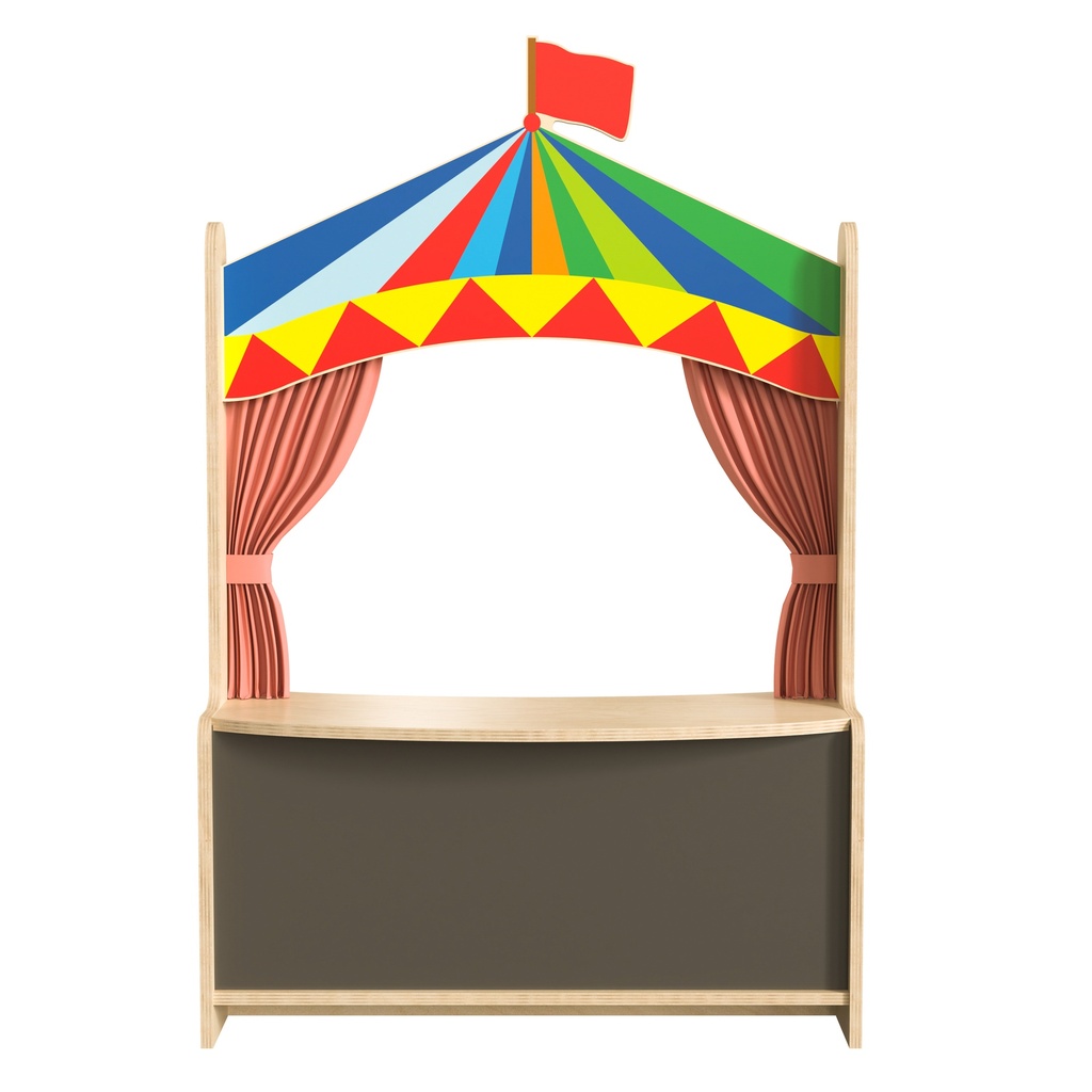 Children's Wooden Puppet Theater