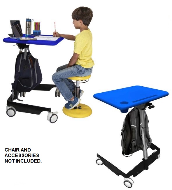 Kore Design Kids Sit Stand Mobile Student Adjustable Desk