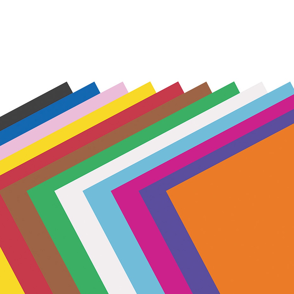 Assorted Color Railroad Poster Board 22x28 Pack of 25