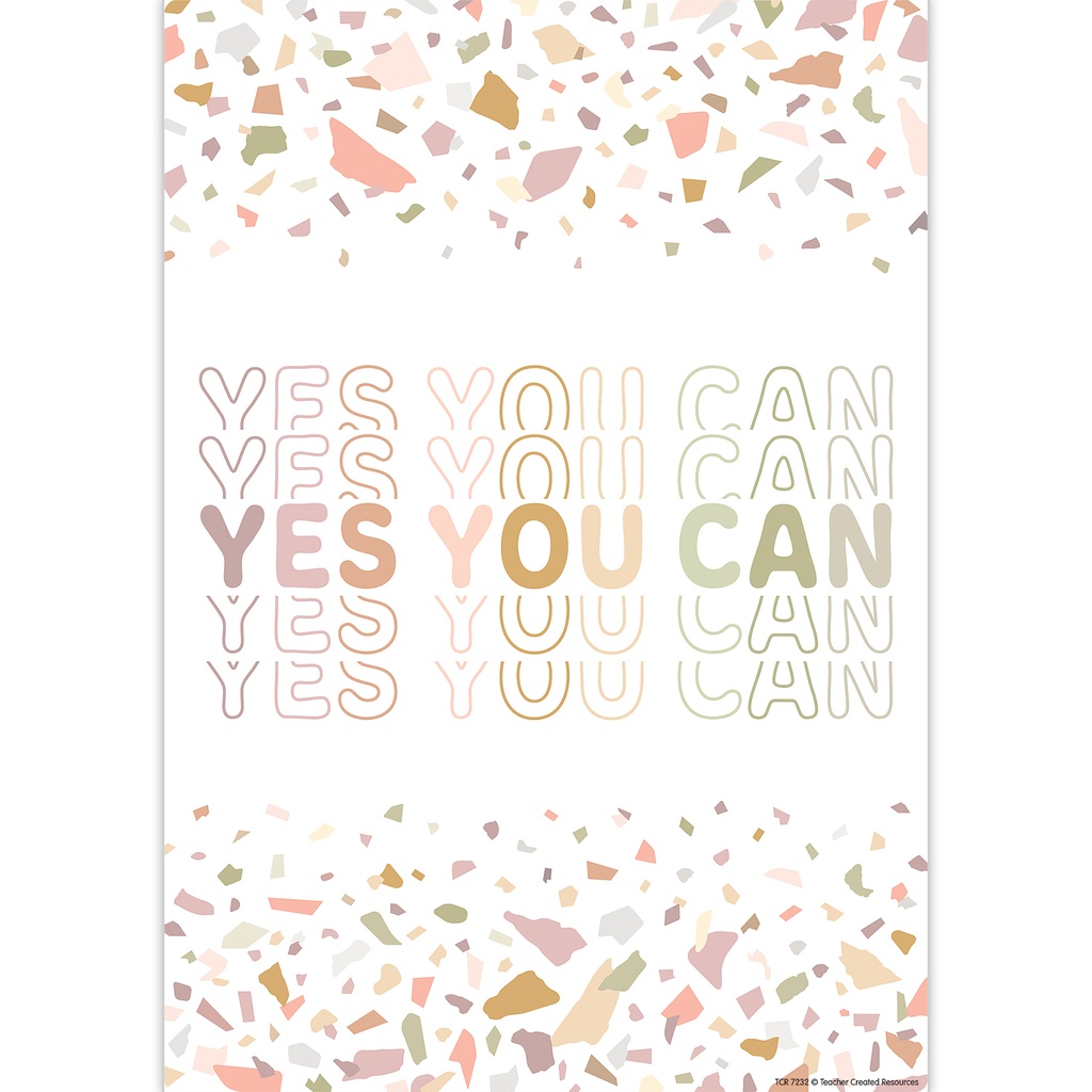 Terrazzo Tones Positive Practices Small Poster Pack