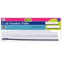 Write-On/Wipe-Off 1-20 Number Path, Set of 10