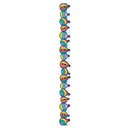 Crayola Colors of Kindness Hot Air Balloons Deco Trim®  Extra Wide