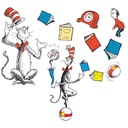 Cat in the Hat™ Large Characters Bulletin Board Set
