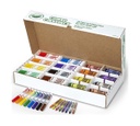 256ct Crayola Combo Classpack Crayons and Markers
