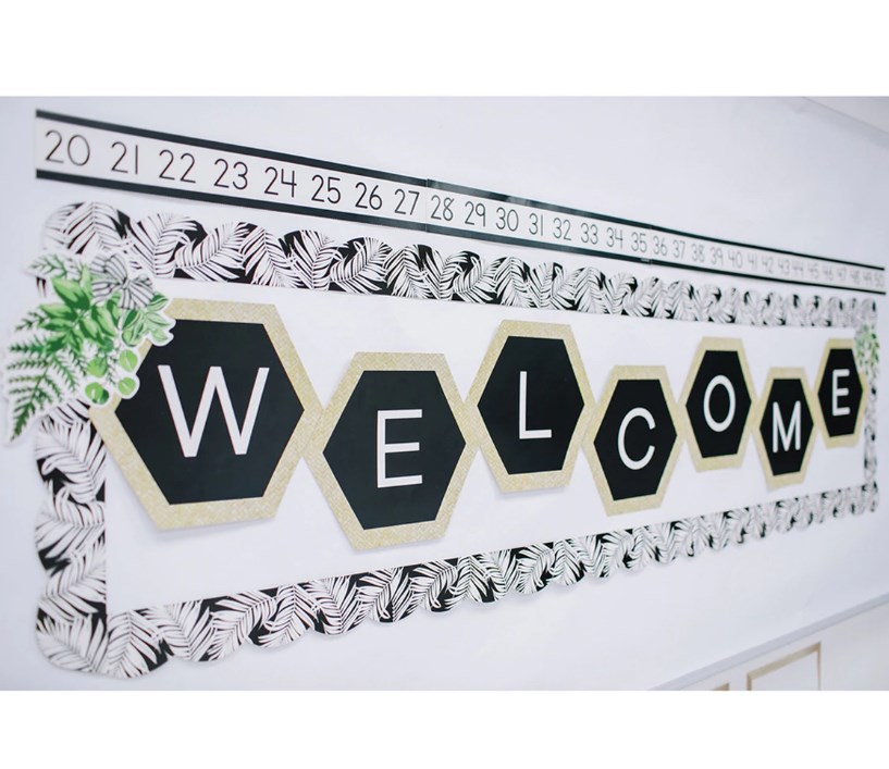 Simply Boho Welcome In use