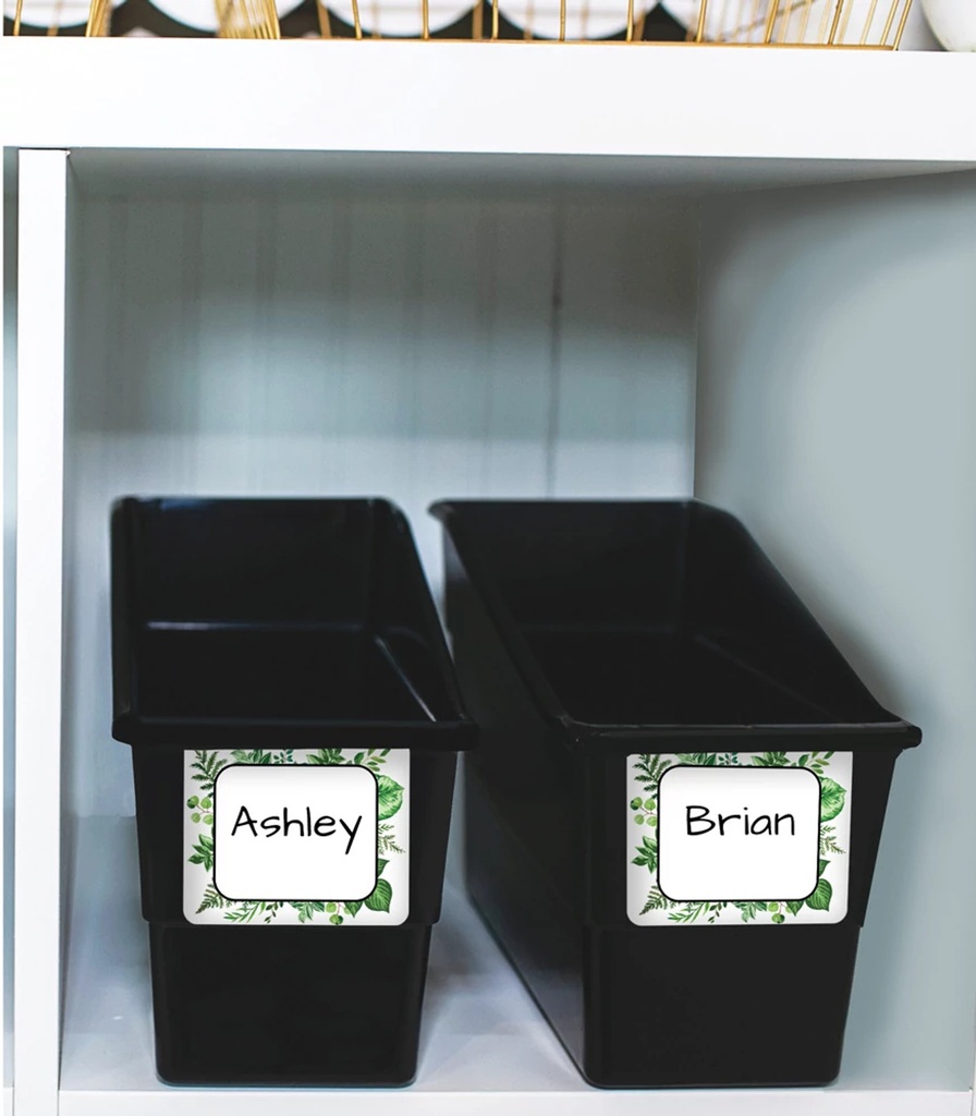 Simply Boho Leaves Name Tags