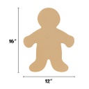 25ct Multicultural Big Kids Cut Outs