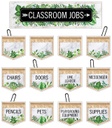 Simply Boho Classroom Jobs Mini Bulletin Board Set