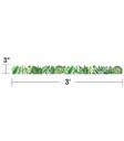 Simply Boho Greenery Straight Borders