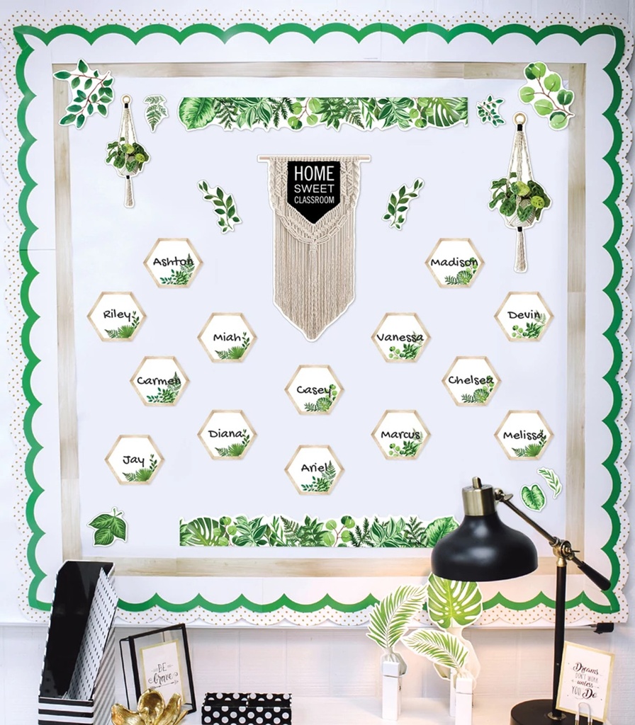 Simply Boho Home Sweet Classroom Bulletin Board Set