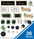 Simply Boho Inspirational Signs Mini Bulletin Board Set