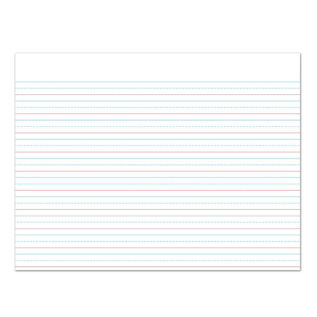 Letters & Learn 11" x 8-1/2" Handwriting Tablet 40 Sheets