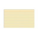 Assorted 3" x 5" RuledIndex Cards Pack of 100