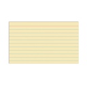 Assorted 3" x 5" Ruled Index Cards 10 Packs of 100