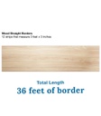 Simply Boho Wood Straight Borders