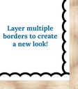 Simply Boho Wood Straight Borders