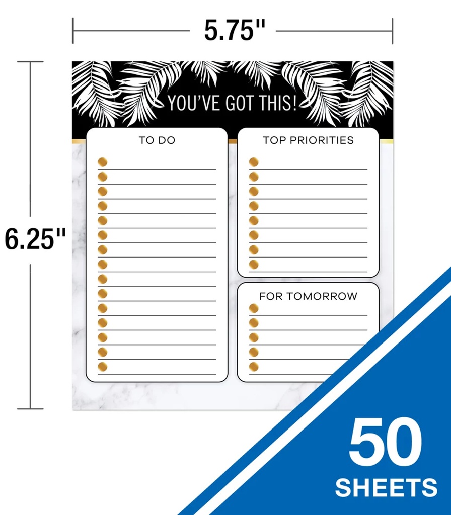 Simply Boho You've Got This! Notepad