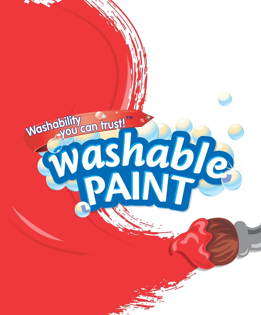 128oz Red Crayola Washable Paint        Ea