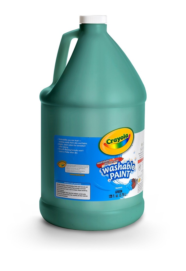 128oz Green Crayola Washable Paint      Ea