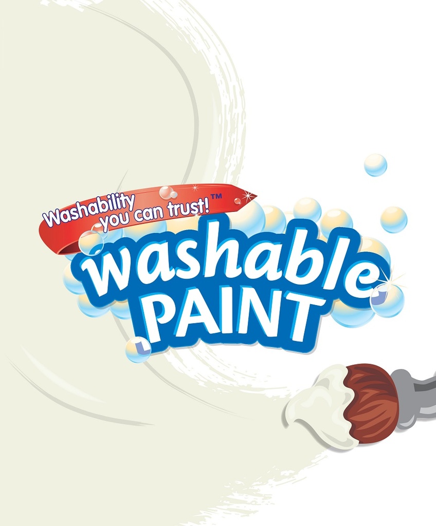 128oz White Crayola Washable Paint      Ea