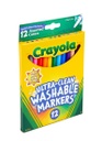 12ct Crayola Ultra-Clean Washable Markers Fine Tip