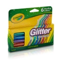 6ct Crayola Glitter Markers