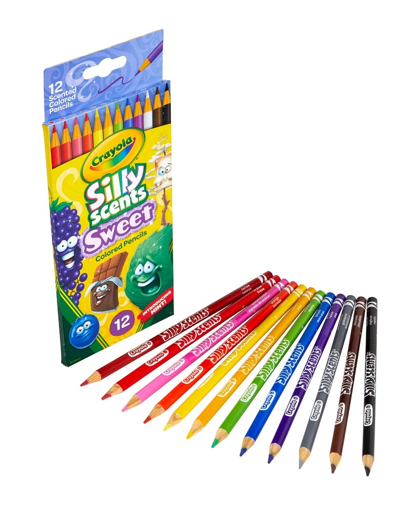 12ct Crayola Silly Scents Colored Pencils