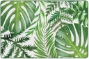 Simply Boho White Greenery 7'6" X 12' Rectangle Carpet 