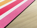 Hello Sunshine Bright Striped Rainbow 7'6" X 12' Rectangle Carpet 