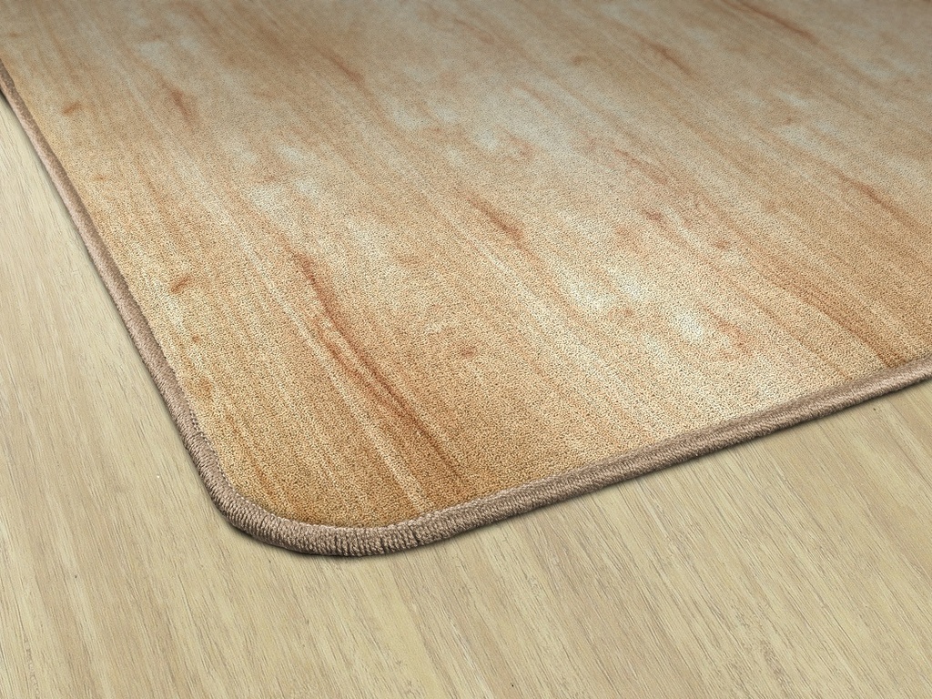 Simply Boho Light Wood Grain 5' X 7'6" Rectangle Carpet 
