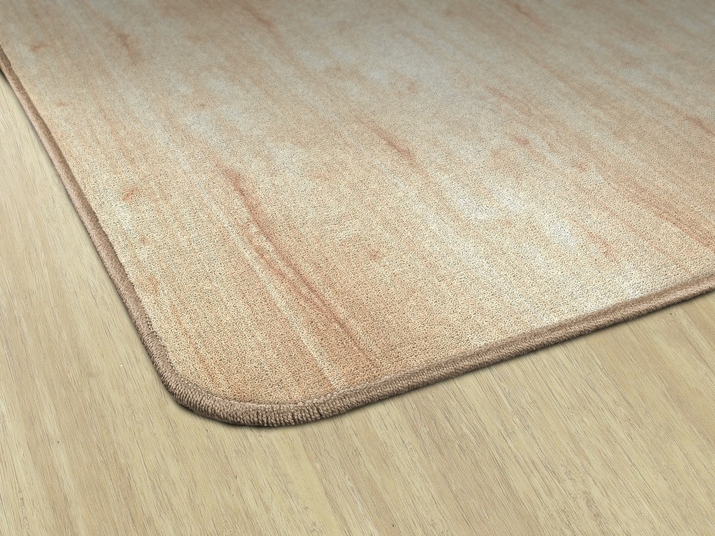 Simply Boho Light Wood Grain 7'6&quot; X 12' Rectangle Carpet 