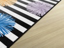 Just Teach Black & White Poms 5' X 7'6" Rectangle Carpet