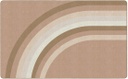 Simply Stylish Boho Rainbow Neutral Rainbow 7'6&quot; X 12' Rectangle Carpet